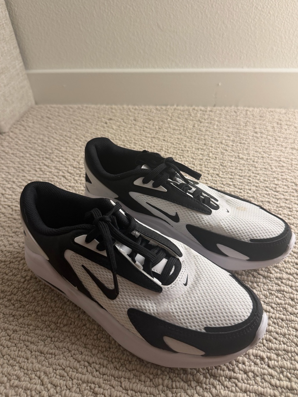 Nike Women’s White and Black Athletic Sneakers